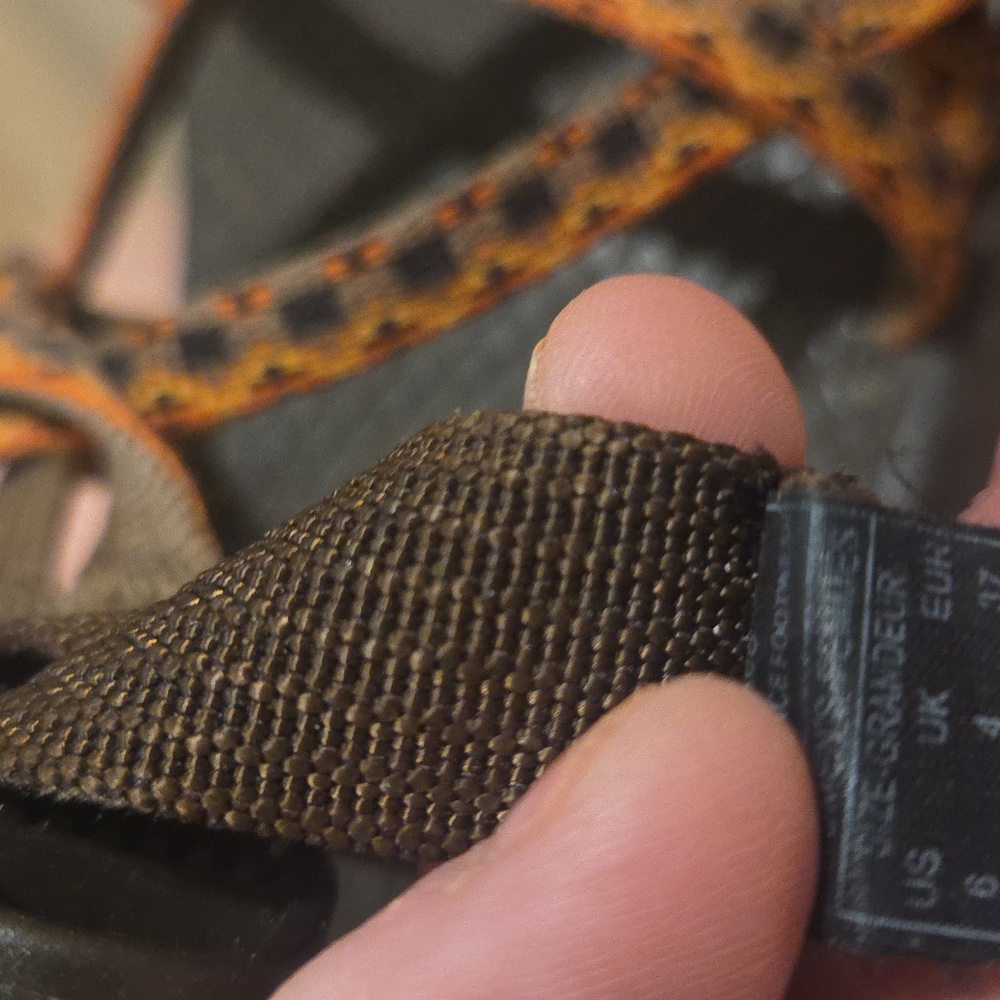 Chaco Women's Sandals - Brown and Orange - Picture 3 of 4